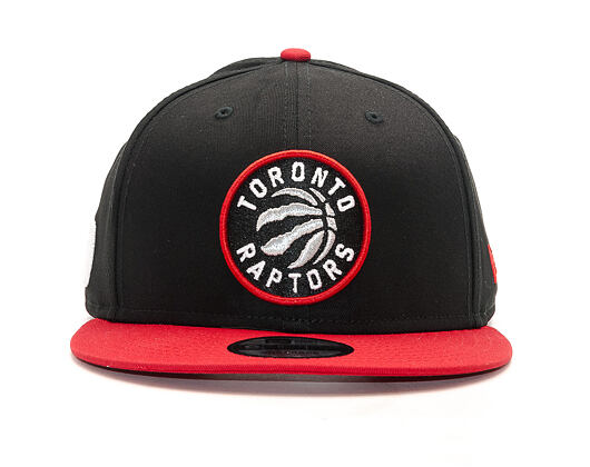Kšiltovka New Era Team Toronto Raptors 9FIFTY Black/Red Snapback