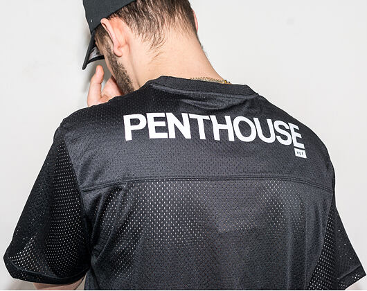Dresové triko HUF Penthouse Footbal Jersey Black