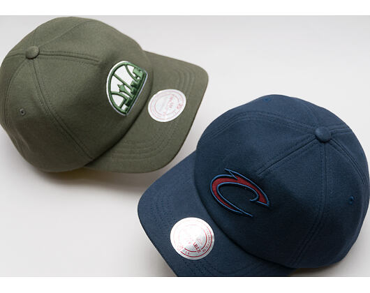 Kšiltovka Mitchell & Ness Throwback Cleveland Cavaliers Navy Snapback