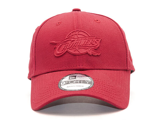 Kšiltovka New Era Rubber Logo Cleveland Cavaliers 9FORTY Carmine Strapback