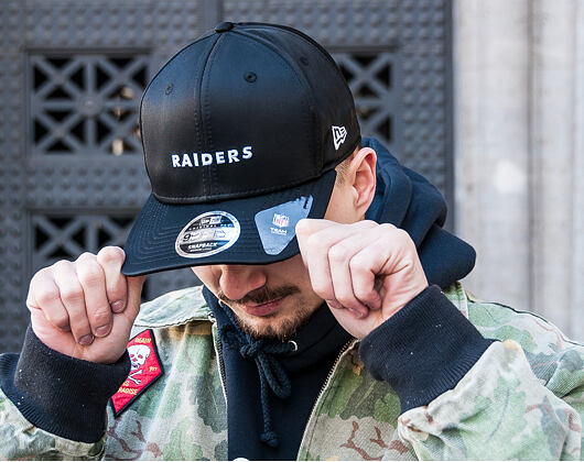 Kšiltovka New Era Mini Logo Snap Oakland Raiders 9FIFTY Black Snapback