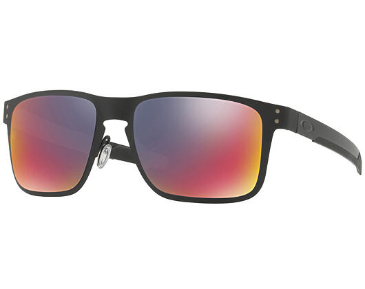 Sluneční Brýle Oakley Holbrook Metal Matte Black/Red Iridium OO4123–0255