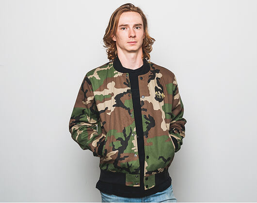 Bomber HUF Kingston Jacket Woodland