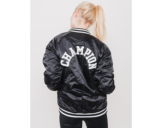Bomber Champion Reverse Weave Black