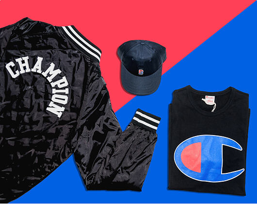 Bomber Champion Reverse Weave Black