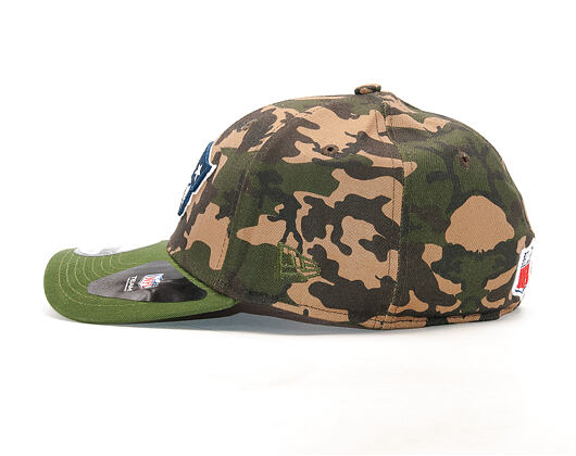 Kšiltovka New Era Camo Team Stretch New England Patriots 39THIRTY Woodland Camo/Official Team Color