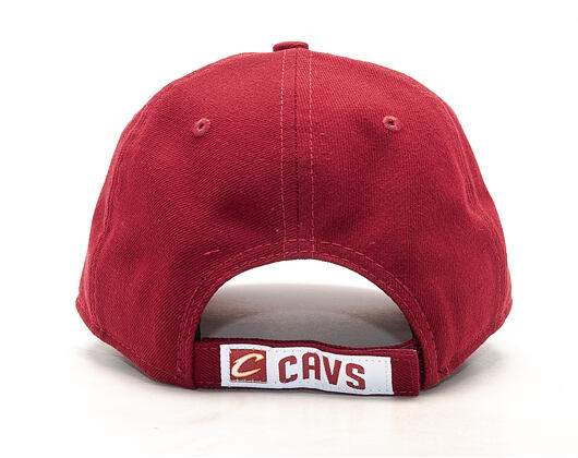 Kšiltovka New Era The League Cleveland Cavaliers White C Logo 9FORTY Official Team Colors Strapback