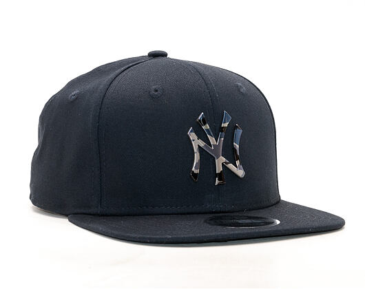 Kšiltovka New Era Camo Metal Logo New York Yankees 9FIFTY Navy Snapback