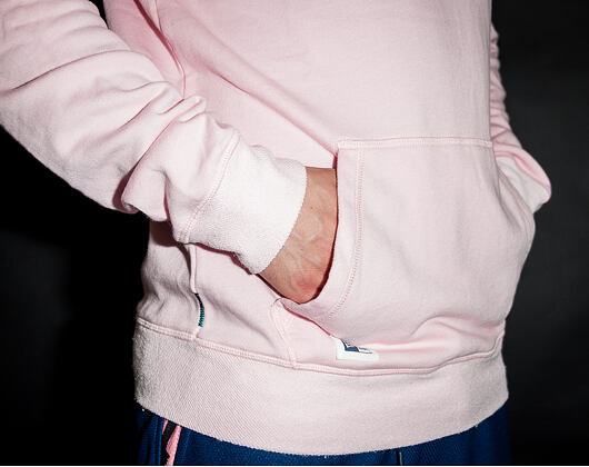 Mikina S Kapucí New Era Sandwash Po Hoody Pink