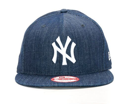 Kšiltovka New Era Denim Basic New York Yankees 9FIFTY Navy/White Snapback