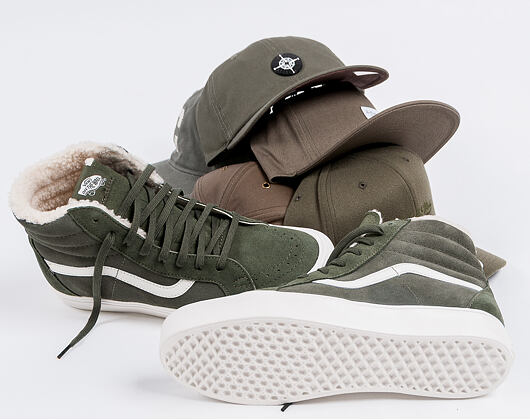Kšiltovka New Era The Veteran Chicago Cubs 9FIFTY New Olive Strapback
