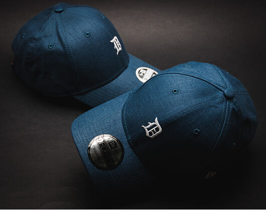 Kšiltovka New Era Linen Small Logo Detroit Tigers 9FORTY Navy Strapback