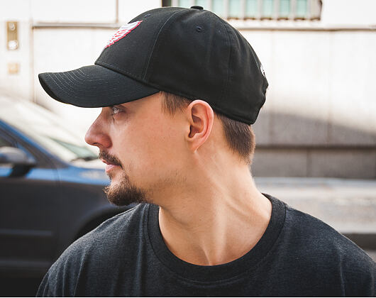 Kšiltovka Mitchell & Ness Low Pro Detroit Red Wings Black Strapback