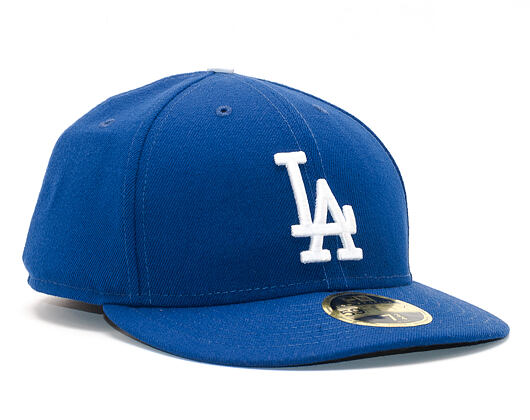 Kšiltovka New Era LC Authentic Perfomance Los Angeles Dodgers 59FIFTY LOW PROFILE Blue/White
