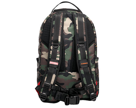 Svítící Batoh Sprayground Camo L.E.D. Bag To The Future