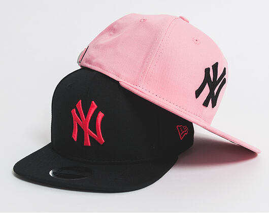 Kšiltovka New Era Jersey Pop New York Yankees 9FIFTY Black/Lava Red Clipback