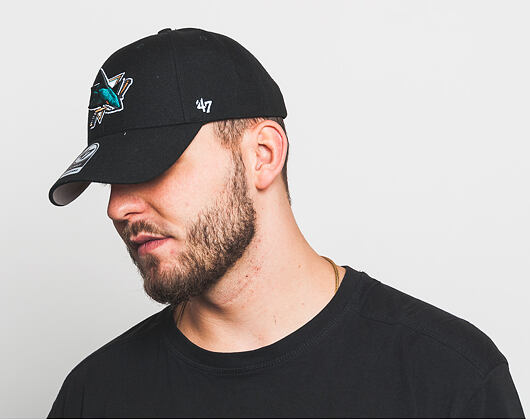 Kšiltovka 47 Brand San Jose Sharks MVP Black Strapback