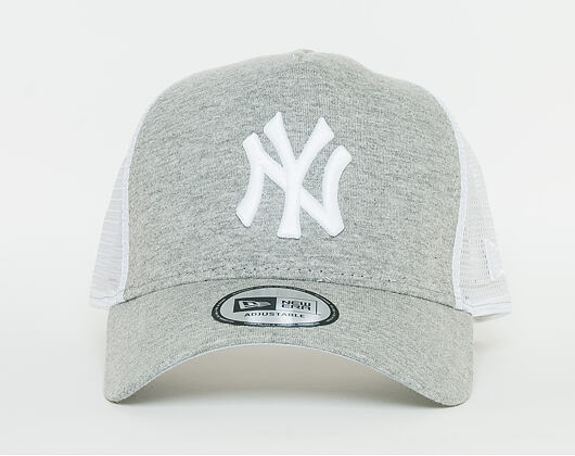 Dámská Kšiltovka New Era Jersey Essential Trucker New York Yankees 9FORTY Gray Snapback