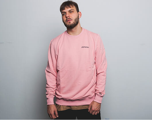 Mikina New Era Originators Crewneck Bright Rose