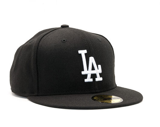 Kšiltovka New Era - MLB Basic 59FIFTY - LA Dodgers - Black / White