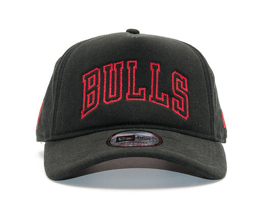 Kšiltovka New Era Chainstitch A-Frame Chicago Bulls 9FORTY Official Team Color Snapback