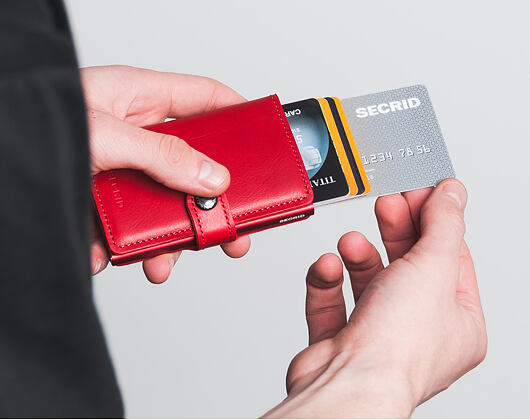 Peněženka Secrid Miniwallet Original Red/Red