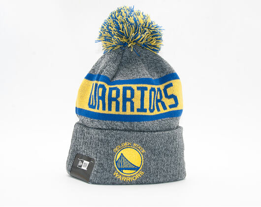 Kulich New Era Marl Knit Golden State Warriors Gray/Official Team Color