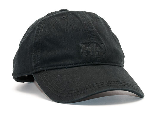 Kšiltovka Helly Hansen Logo Black Strapback