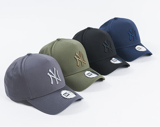 Kšiltovka New Era League Essential New York Yankees 9FORTY A-FRAME Black Snapback