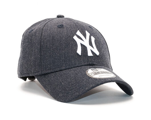 Kšiltovka New Era Seasonal Heather New York Yankees 9FORTY Heather Navy/White Strapback