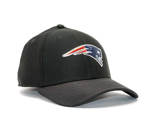 Kšiltovka New Era Black Coll New England Patriots 39THIRTY Black