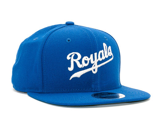 Kšiltovka New Era Classic Script Kansas City Athletics 9FIFTY Light Royal Snapback
