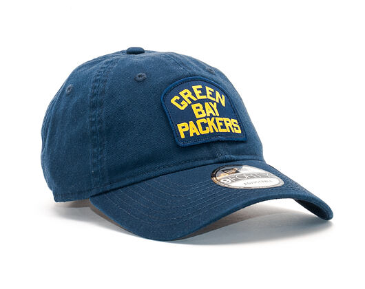 Kšiltovka New Era Patch Green Bay Packers 9FORTY Official Team Colors Strapback