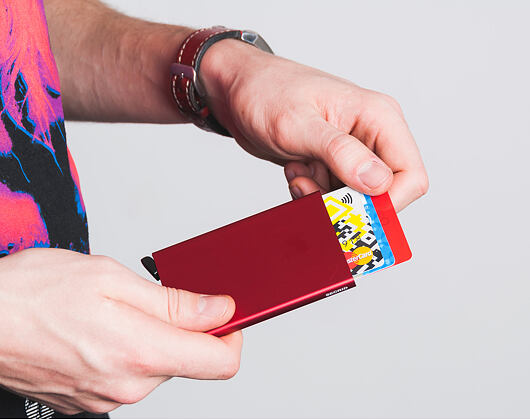 Pouzdro Na Karty Secrid Card Protector Red