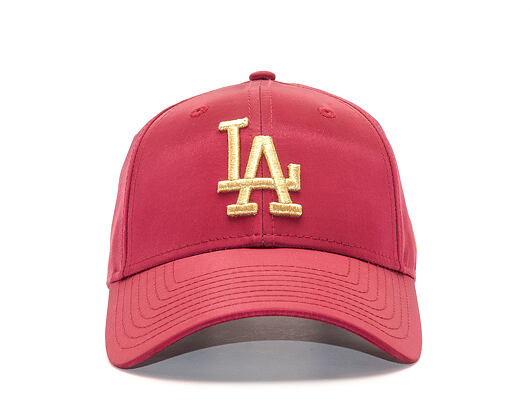 Dámská Kšiltovka New Era Sport Los Angeles Dodgers 9FORTY Maroon/Gold Strapback