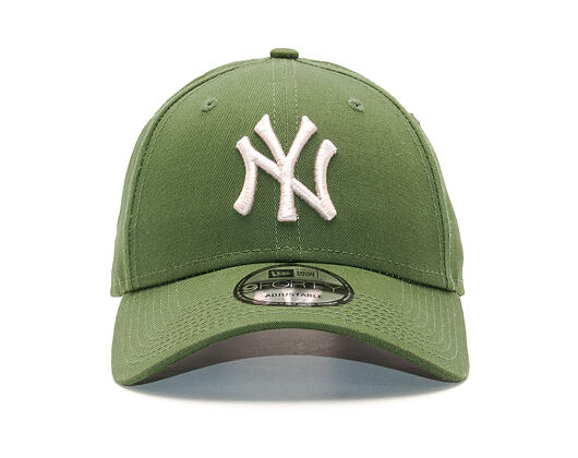 Kšiltovka New Era Essential League New York Yankees 9FORTY Rifle Green/Satin Strapback