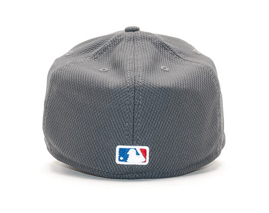 Kšiltovka New Era Diamond Pop New York Yankees 39THIRTY Grey Heather/Lava Red