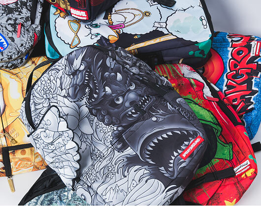 Batoh Sprayground Yin Yang Wings Black/White