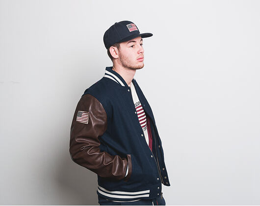 Bunda New Era World Hood Varsity Night Shift Navy