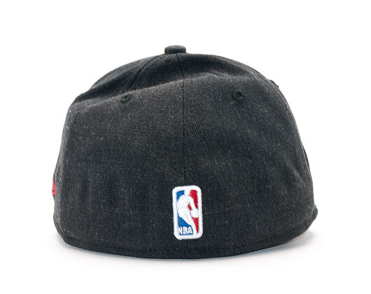 Kšiltovka New Era Heather Team Chicago Bulls 39THIRTY Heather Black