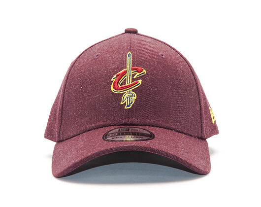 Kšiltovka New Era Heather Team Cleveland Cavaliers 39THIRTY Heather Maroon