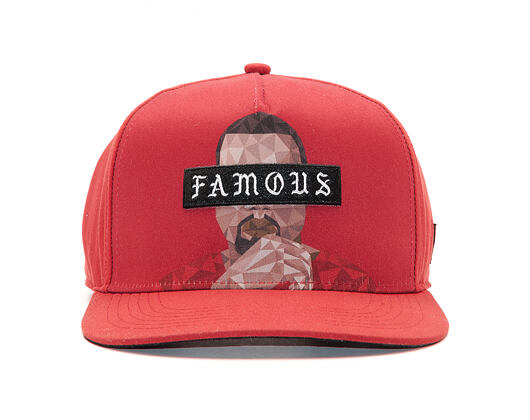 Kšiltovka Cayler & Sons White Label Drop Out Red/Orange Snapback