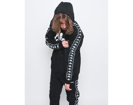 Mikina S Kapucí Kappa Authentic Hurtado Black
