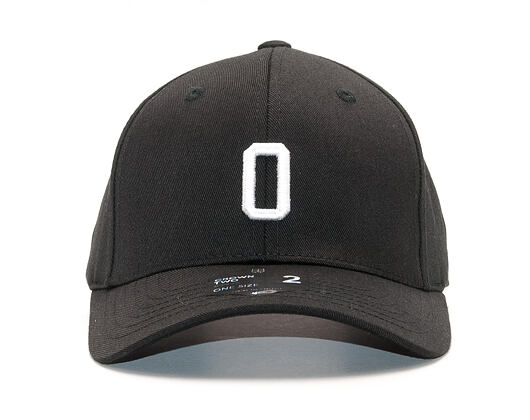 Kšiltovka State of WOW ALPHABET - Oskar Baseball Cap Crown 2 Black/White Strapback