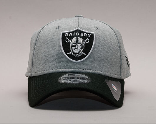Kšiltovka New Era  Jersey Hex Oakland Raiders 39THIRTY  Gray / Official Team Color