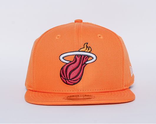 Kšiltovka New Era   Original Fit Coastal Heat Miami Heat 9FIFTY ORIGINAL FIT  Orange Popsicle /