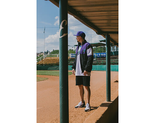 Bunda New Era Coast 2 Coast Track Jacket Arizona Diamondbacks Black/Purple