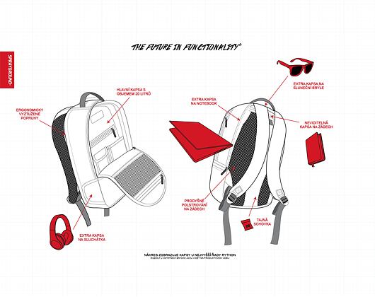 Batoh Sprayground Beyond Hype White Marble