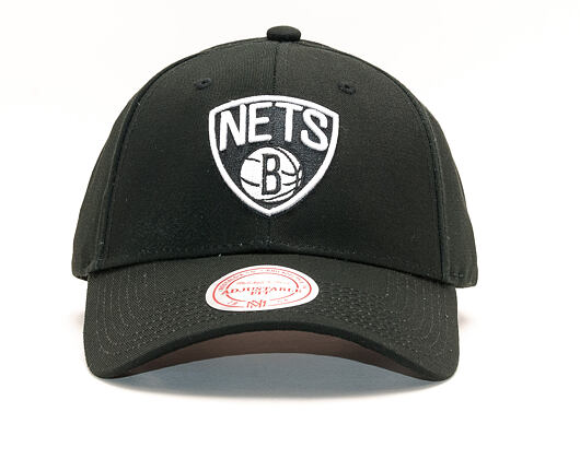 Kšiltovka Mitchell & Ness Team Logo Low Pro Brooklyn Nets Black Snapback