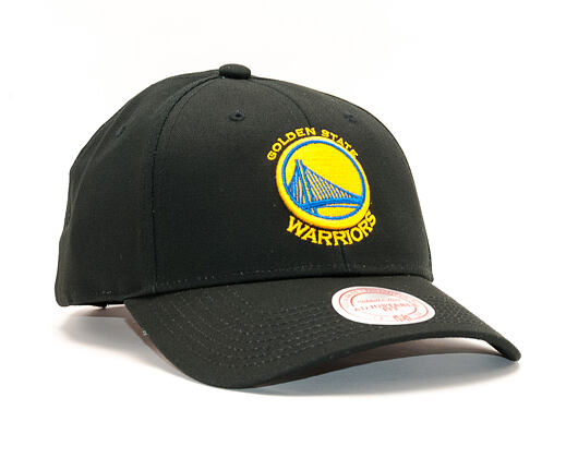 Kšiltovka Mitchell & Ness Team Logo Low Pro Golden State Warriors Black Snapback